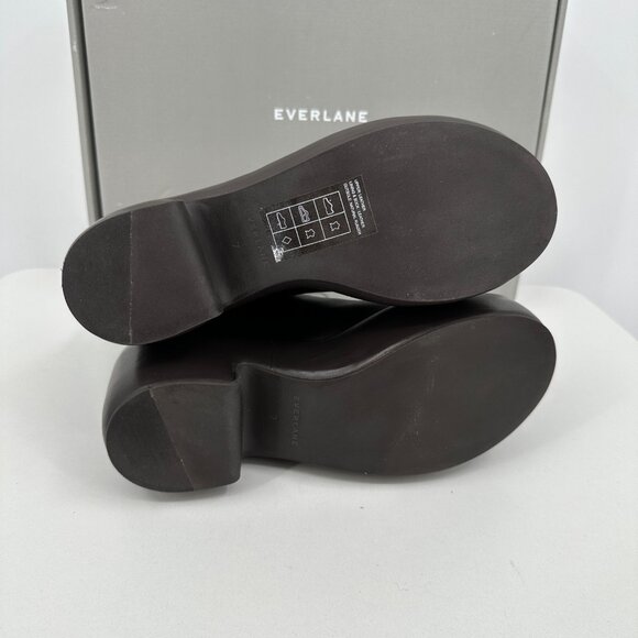 Everlane The Puffa Boot in Dark Brown size 7 Chelsea Ankle 3.25" Chunky Platform - Picture 10 of 11